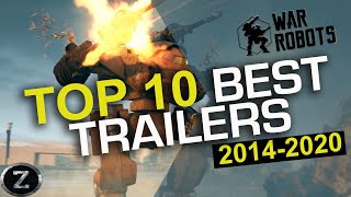 🏆 TOP 10 War Robots TRAILERS of All Time [2014-2020]