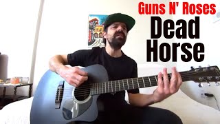 Video thumbnail of "Dead Horse - Guns N' Roses [Acoustic Cover by Joel Goguen]"