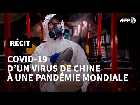 Covid-19, d’un virus parti de Chine à une pandémie mondiale | AFP News