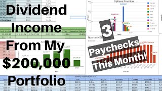 How Much My Dividend Portfolio Paid Me For May 2023! 3 Dividend Paychecks This Month
