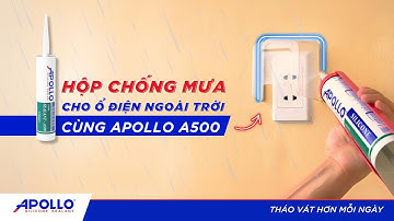 Chỉ mất 5 PHÚT: Tự làm hộp che mưa chống thấm cho ổ điện ngoài trời | Tháo vát hơn mỗi ngày