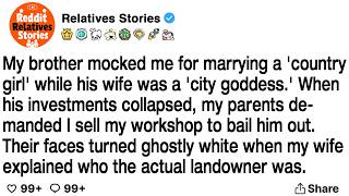 My Brother MOCKED Me for Marrying a COUNTRY GIRL—Until We Refused to Save Him from Bankruptcy.