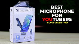 K8 Wireless Collar Mic for Youtubers | How To Use K8 Mic Step by Step | Best Mic For Youtubers Reels