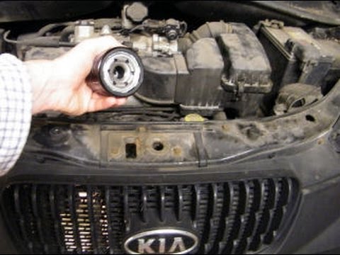 Kia Picanto Oil Oil Change - YouTube