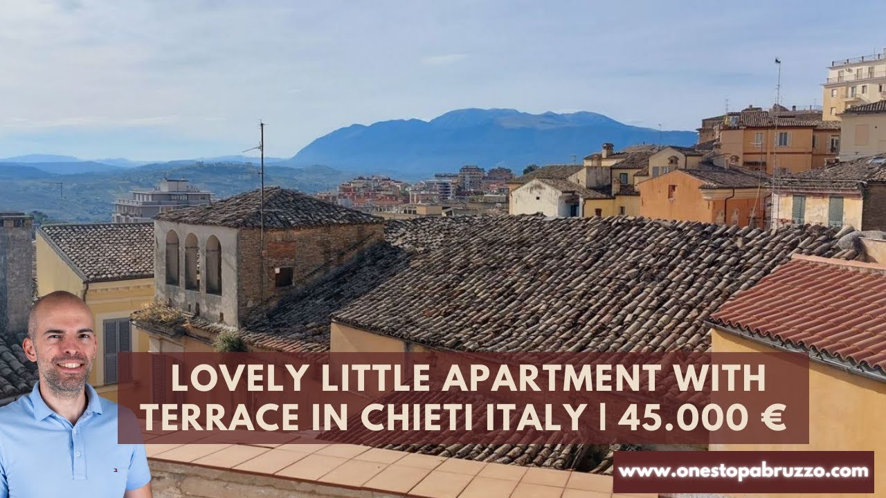 *SOLD* Great Apartment With Terrace Beautiful Historical Chieti in Italy Virtual Property Tour