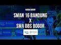 SMAN 16 Bandung VS SMA BBS Bogor - Pocari Sweat Futsal 2016 - Group Stage