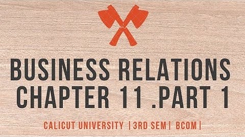 Calicut university |3rd sem| Bcom |Business regulation chapter 11 part 1#businesslaw#bcom