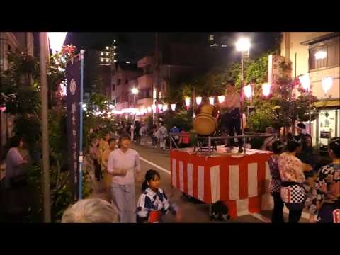 2019年文京区・根津藍染大通り盆踊り①　八木節