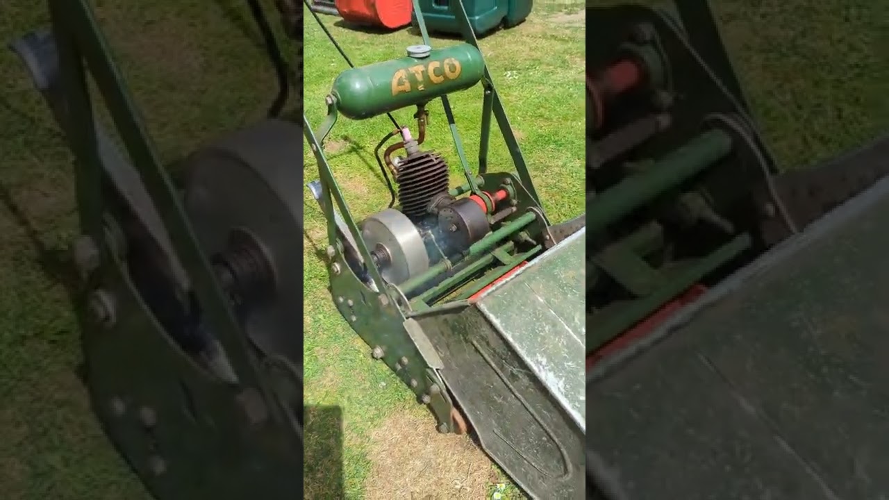 1954 Atco kick Start Mower Check Out My Change For More #short #shorts 