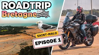 Mon 1er Road Trip SEULE en Bretagne !  #1 ( 3000km en Tracer 9 GT  )