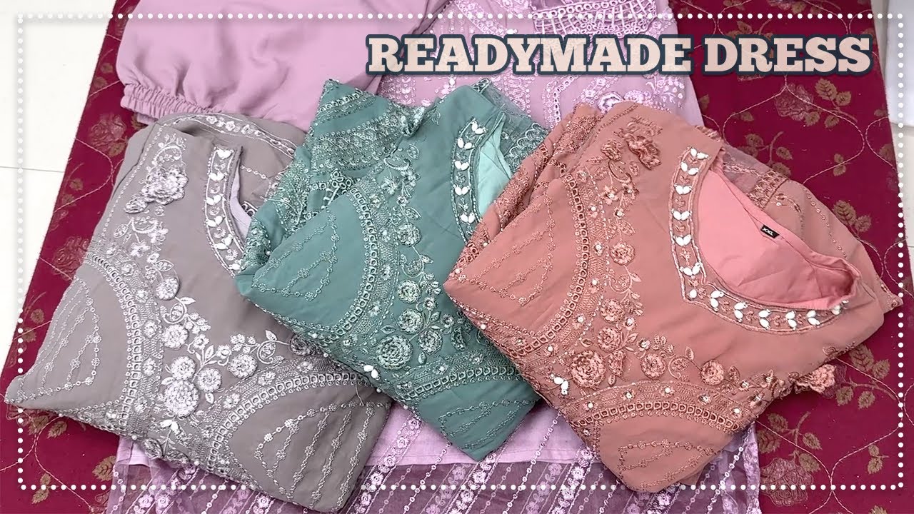 👑✨ Pakistani Zarkan #suits की असली Quality, ReadyMade Dresses का Royal Look, #Wholesale Price में