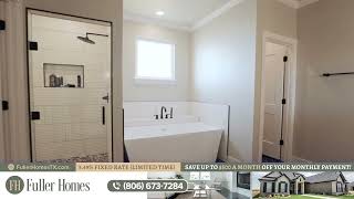 Home Builders Amarillo TX Fuller Homes | 210 Champion Walkthrough
