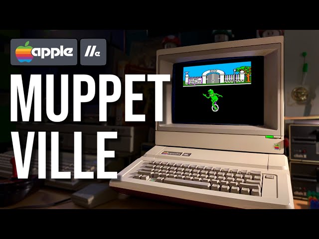 rolling with Kermit through Muppetville | Playing Every Apple II