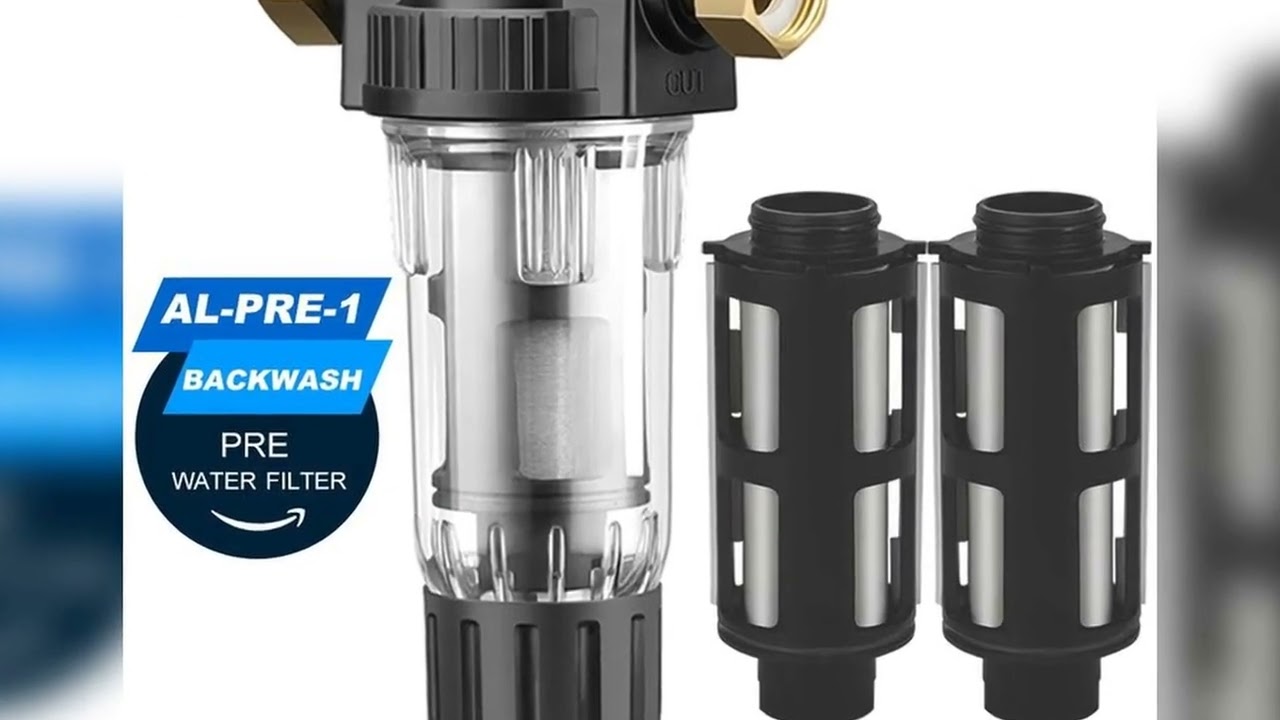 A must-have product! ALTHY Pre filter Whole House Spin Down Sediment Water Filter Central Prefilte