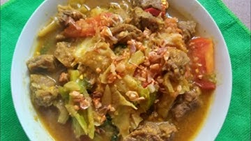 RESEP TONGSENG DAGING SAPI TANPA SANTAN