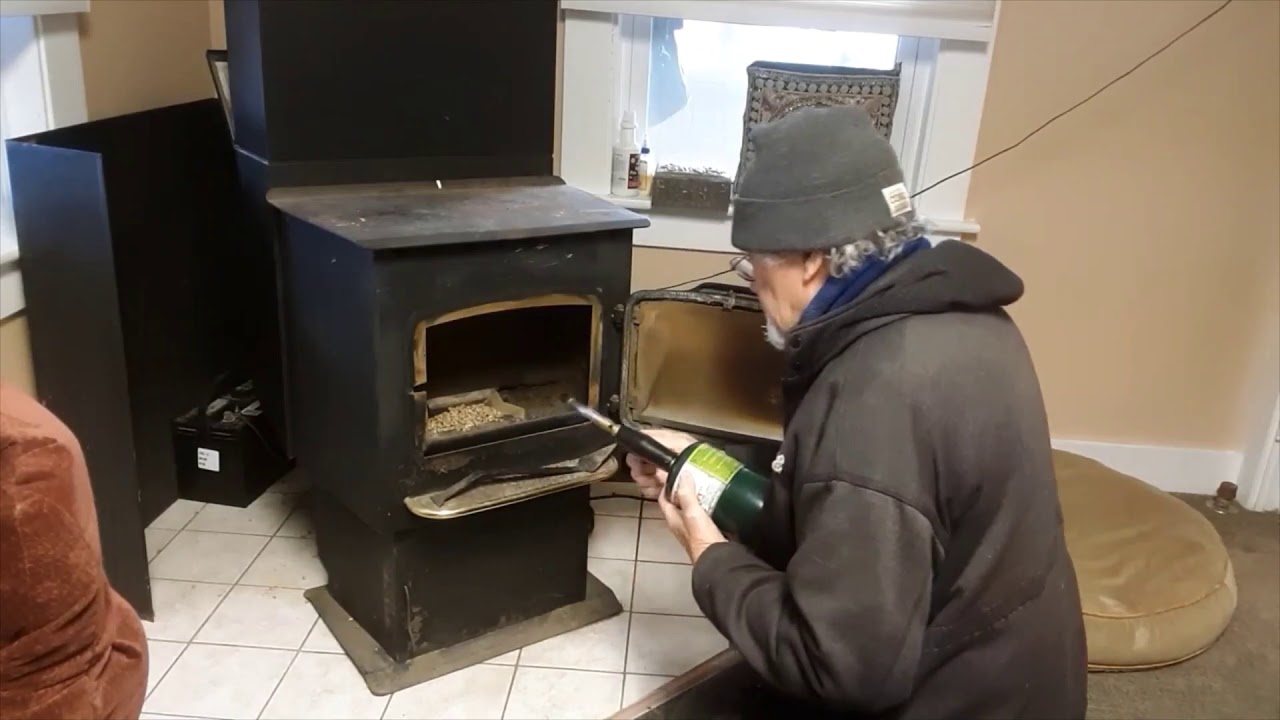 A FASTER Way To Light A Pellet Stove YouTube