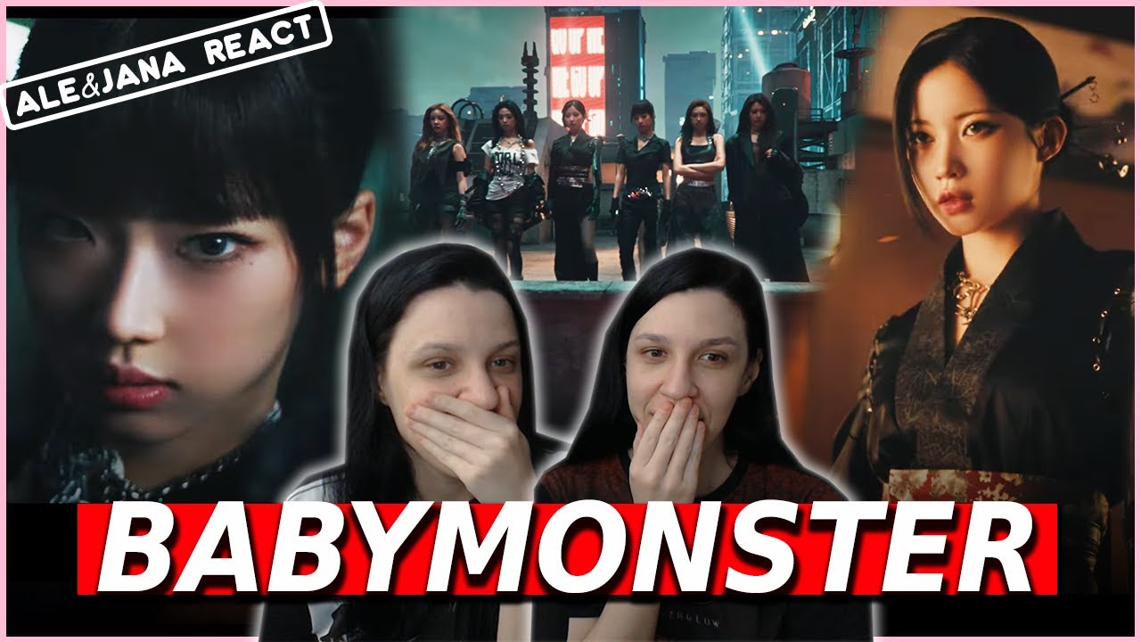 REAGINDO A BABYMONSTER - WE GO UP