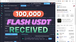 How to create flash usdt | full tutorial step by step | no coding skill required