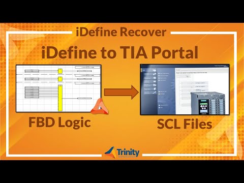 Import iDefine Program Logic into SIEMENS TIA Portal as SCL files