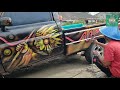 request bos limbah Corat coret , Airbrush mobil kijang kotak