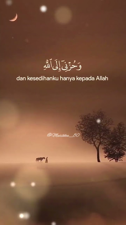 Hanya ALLAH tempat ku mengadu (@MUSIKKU_80) # #musikku_80 #motivasi #storywa #quotesislami