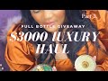 $3000 Luxury Haul/ Giveaway!