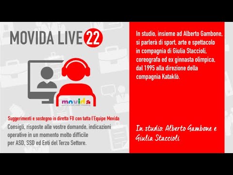 Movida Live 22 Arte E Spettacolo Di Giulia Staccioli Coreografa Alla Direzione Dei Kataklò