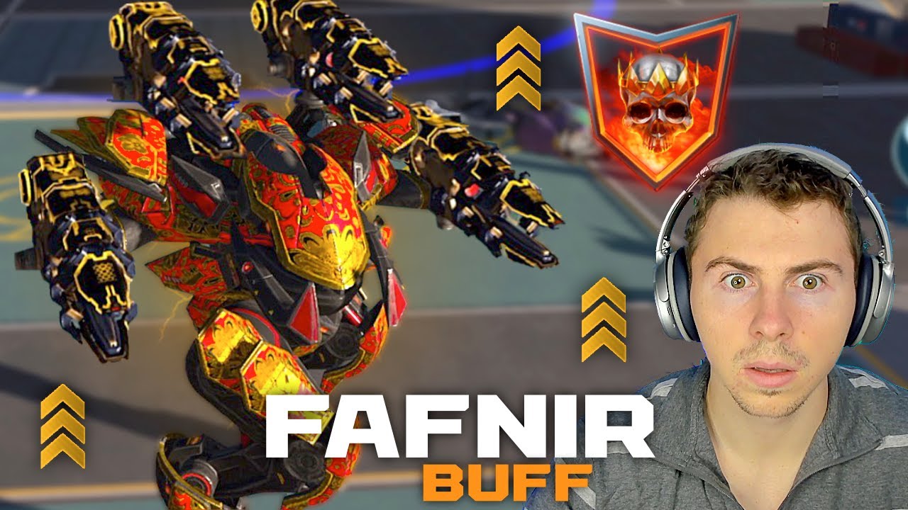 Our Favourite Robot Fafnir Just Got A LEGIT Buff... NEW Buff vs Top Meta | War Robots