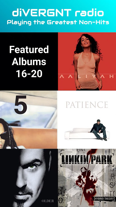 Featured Albums 16-20 on diVERGNT radio