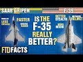 The Differences Between SAAB GRIPEN and F-35 Fighter Jets