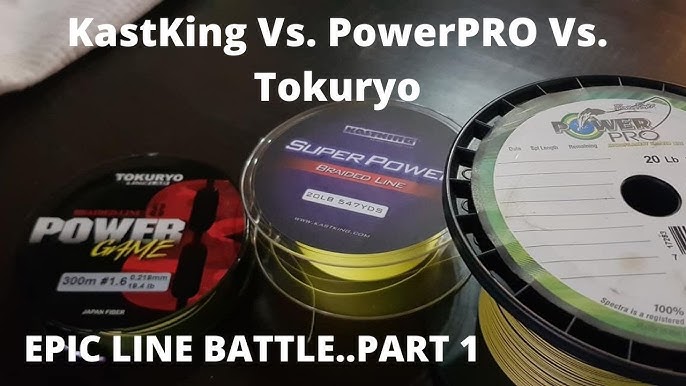 KastKing Vs. PowerPro Vs. Tokuryo VS. HOUSE HOLD ITEMS..Epic