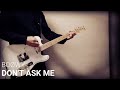 BOØWY - DON'T ASK ME - Guitar Cover