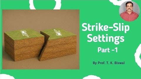 Strike Slip Settings Part 1  by Prof. T.K. Biswal, IIT BOMBAY