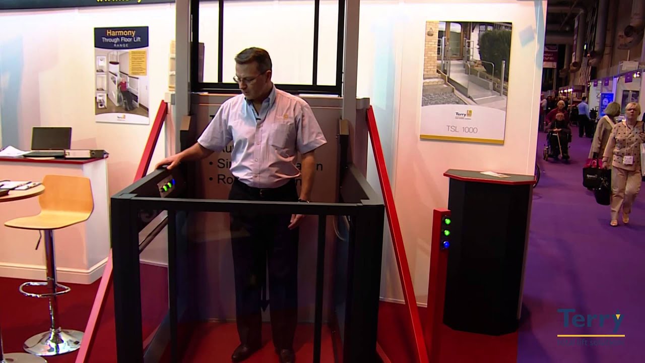 New Melody 3 Platform Lift Product Launch at Naidex 2015 - Terry Lifts