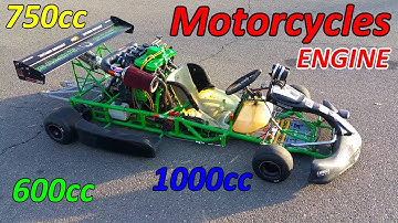 Go-Kart with Motorcycle Engine