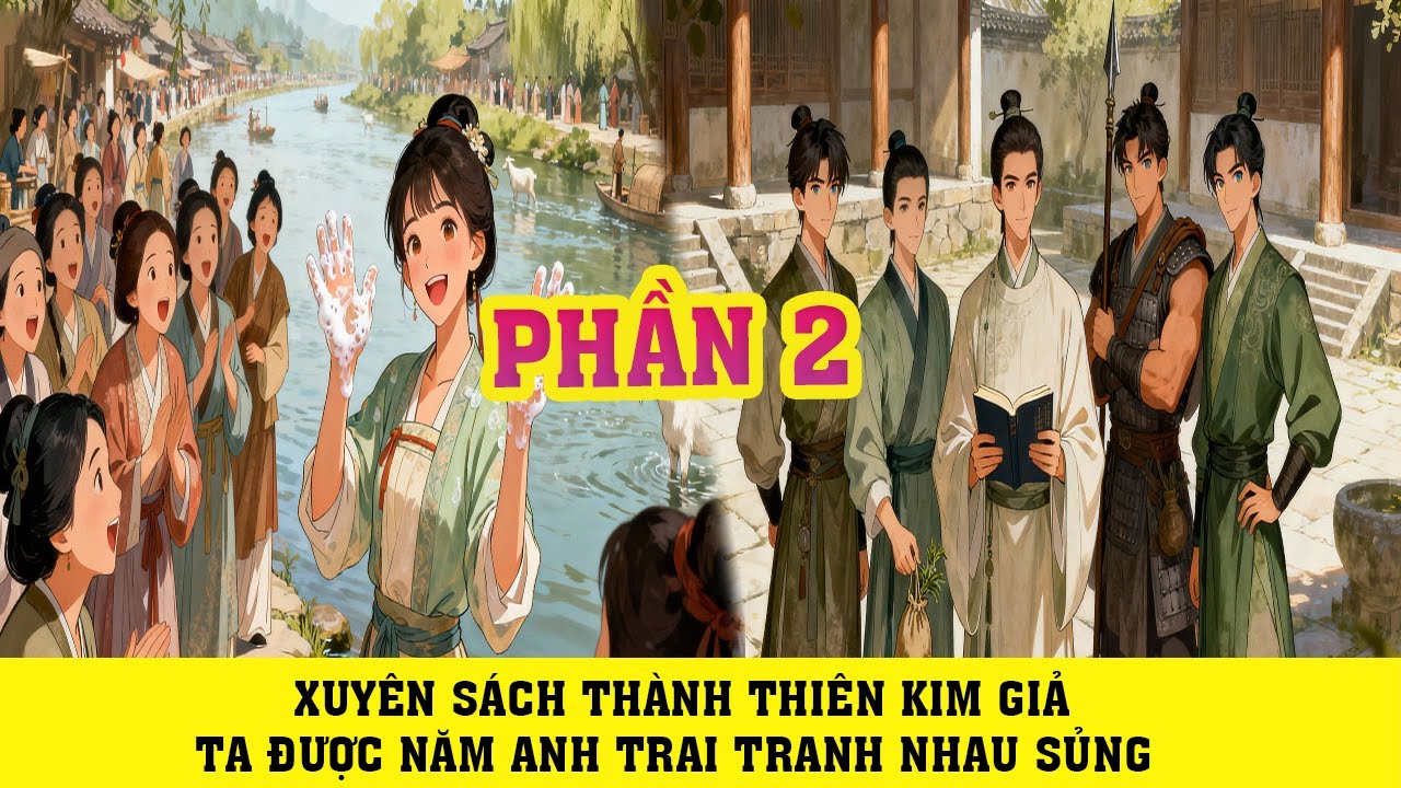 TRUYỆN AUDIO | XUYÊN SÁCH THÀNH THIÊN KIM GIẢ TA ĐƯỢC NĂM ANH TRAI TRANH NHAU SỦNG |P2