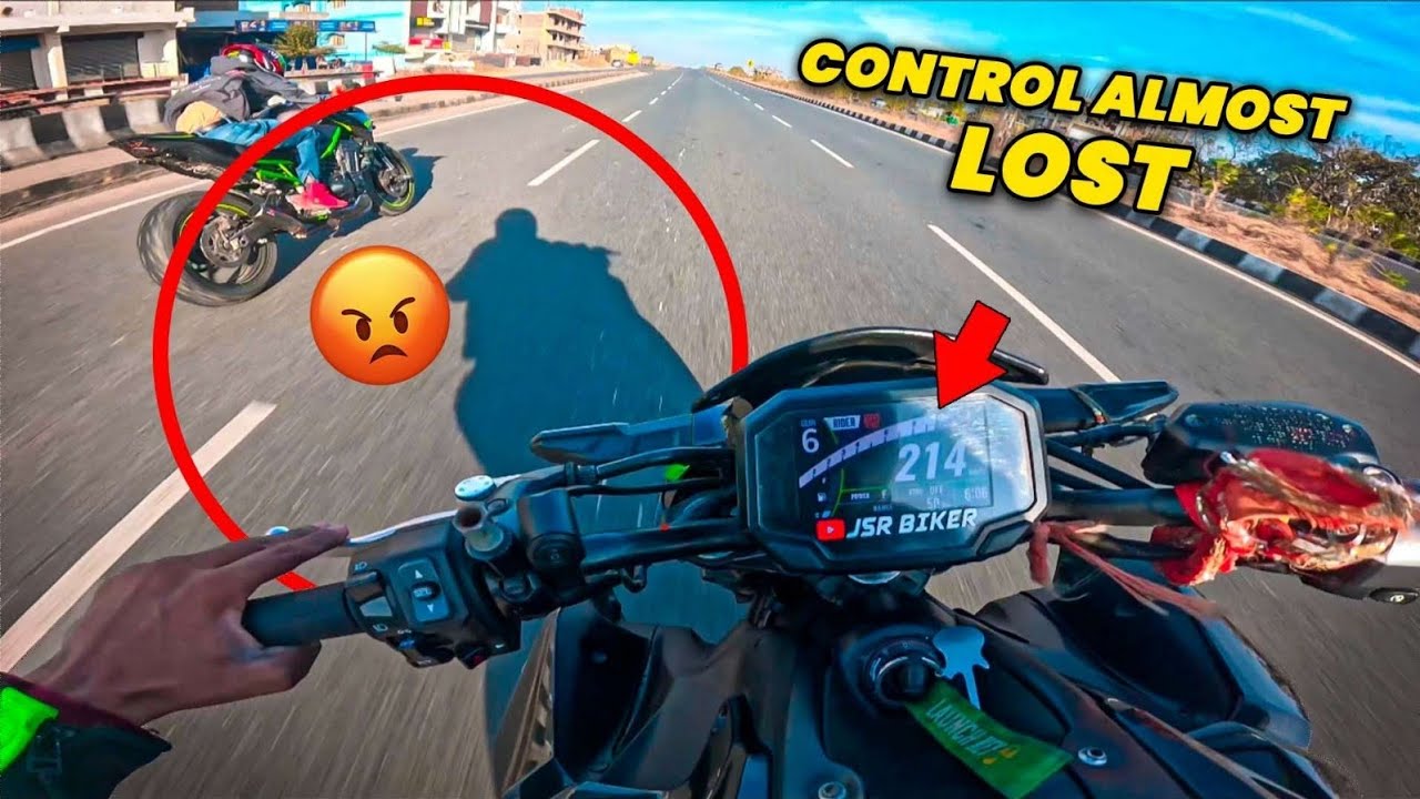 214 KM/H 💀 Control Almost Lost on Highway! | Z900 Went Crazy 😳