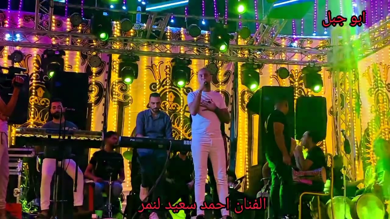 الفنان احمد سعيد لنمر فرحه محمد عبد الحي  مركز شباب النحل