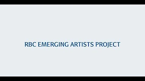 RBC Emerging Artists Project