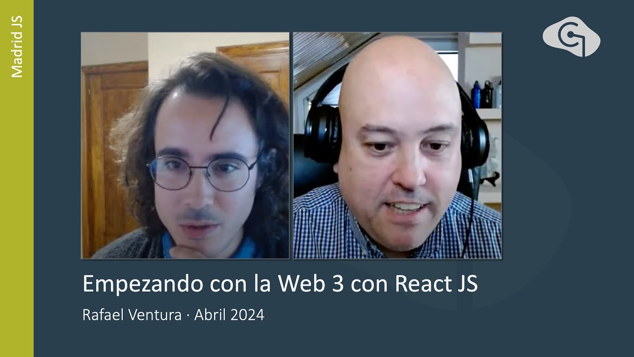 Madrid JS. Abril 2024. Empezando en la Web 3 con React JS - YouTube
