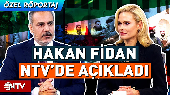 Suriye'deki Esad Rejiminin Sona Ermesinde Türkiye'nin Rolü Neydi? Hakan Fidan NTV'de Anlattı! | NTV