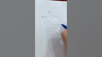 Cách vẽ ốc sên. How to draw a snail? #drawing #easy #stepbystep . Number 20