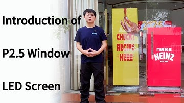 Details of NSELED P2.5 High Brightness Shop Window LED Display #nseled #nseledcloud
