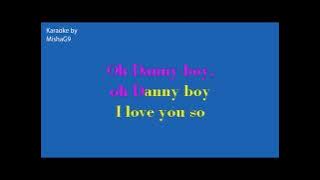 Danny boy - Trad  Irish - KARAOKE