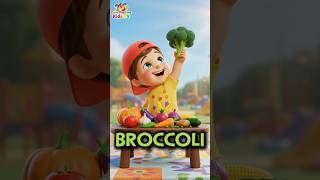 Vegetable Song for Kids | Learn Vegetables Names | Nursery Rhymes &amp; Kids Songs #shorts  #cartoon