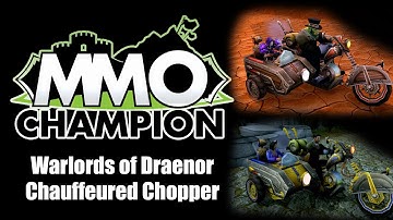 Patch 6.1 - Chauffeured Chopper Mount