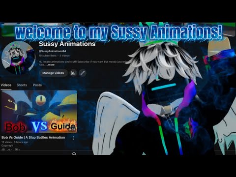 Welcome to Sussy Animations
