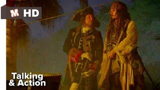 Pirates of The Caribbean 4 Hindi On Stranger Tides Talking Scene