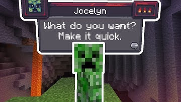 Minecraft, but Everything Talks | CreatureChat Mod Showcase