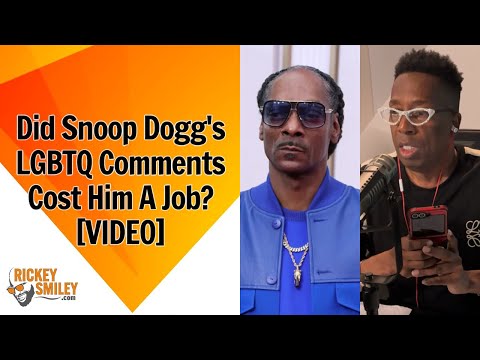 Did Snoop Dogg's LGBTQ Comments Cost Him A Job?